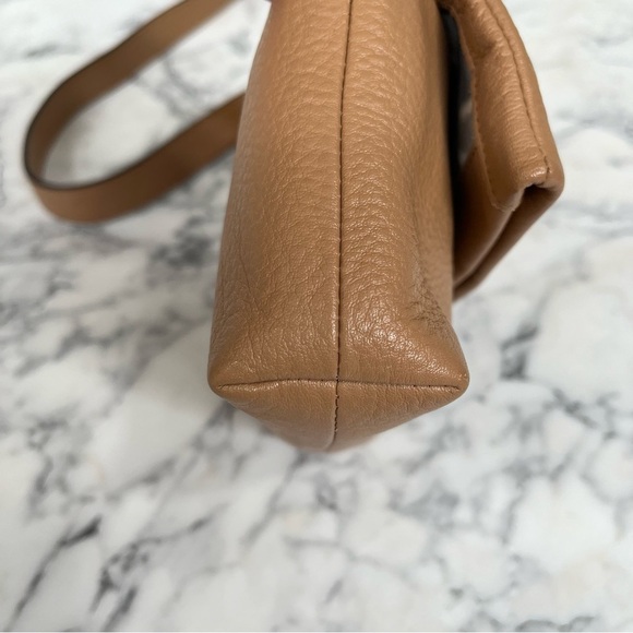 AIMEE KESTENBERG Broadway Mini Crossbody Bag Tan Pebbled Leather - Picture 15 of 16